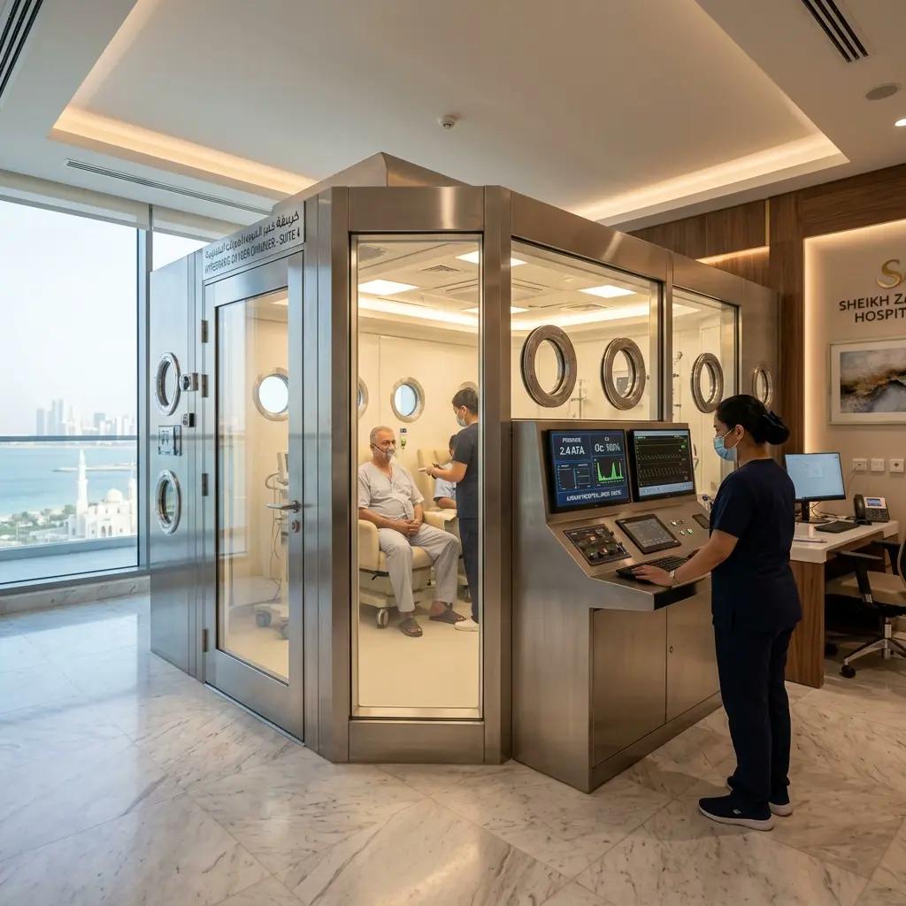 Sheikh Khalifa Central Hospital — project photography